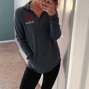 Indiana IU Quarter Zip